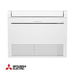 Aparat de aer conditionat inverter pentru podea Mitsubishi Electric MFZ-KT60VG + SUZ-M60VA, 21000 BTU, 45 m², A++, R-32, Alb