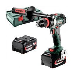 Metabo - BS 18 LTX BL Q I - Masina de gaurit si insurubat cu 2 acumulatori, Li-Ion, 18 V, 5.2 Ah, 130 Nm, valiza speciala