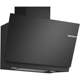 Hota Hota incorporabila decorativa 3 trepte + intensiv, Putere de absorbtie 915 mc/h, 80 cm, Sticla neagra