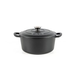OALĂ FONTĂ EMAILATĂ 4.8 LITRI, ROTUNDĂ, NEGRU, LÄTT HOME