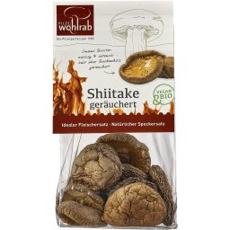 Ciuperci palarii de shiitake afumate, deshidratate bio 20g