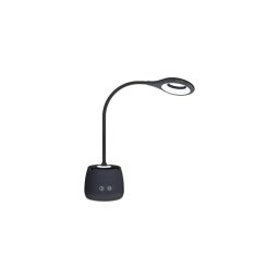 Lampă LED flexibilă reîncărcabilă dimabilă de masă LUSIA LED/5W/5V 3000/4000K 1200 mAh negru