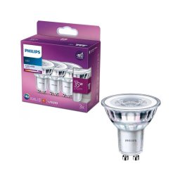 SET 3x bec LED Philips PAR16 GU10/3,5W/230V 4000K