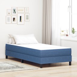 Saltea cu arcuri pocket Albastru, medie, 100x200x20 cm, material GartenMobel Dekor