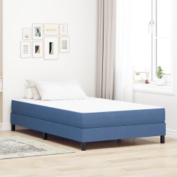 Saltea cu arcuri Pocket Albastra, Medie, 120x200x20 cm, Fabric GartenMobel Dekor