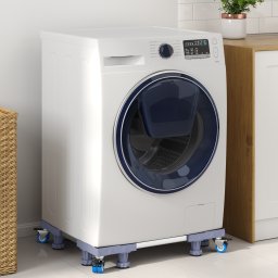 Baza pentru Masina de Spalat cu Roti Reglabila 250 kg GartenMobel Dekor