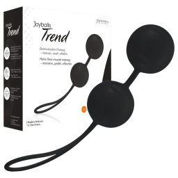 Joyballs Trend - bile vaginale geisha - silicon negru