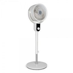 Ventilator Ventilator cu picior, 50W, diametru 26cm, 3 viteze, debit aer 390m3/min, 3 palete, functie de oscilatie orizontala si verticala, alb
