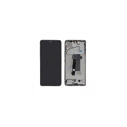 Display cu touchscreen si rama Xiaomi Redmi Note 13 Pro 5G, Midnight Black