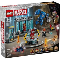 LEGO® Marvel 76315 - Laboratorul lui Iron Man: Sala armurilor