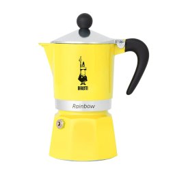 Espressor Bialetti Primavera Rainbow 3 cesti Galben