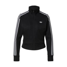 ADIDAS ORIGINALS Geacă tricotată 'FIREBIRD' negru / alb