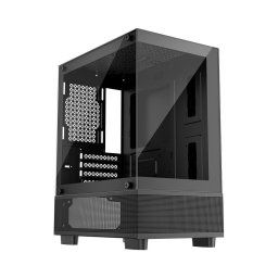 Carcasa MI2-A, Middle Tower, M-ATX/ITX, fara sursa, BLACK