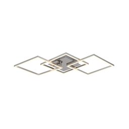 Lustră LED aplicată SIGURD LED/43W/230V crom lucios Rabalux 3200