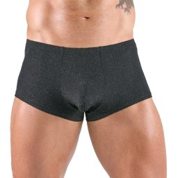 Svenjoyment Shimmering Lurex Slightly Transparent Pants 2133490 Black-Silver M