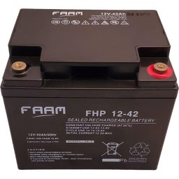 Acumulator stationar 12V 42Ah FAAM AGM VRLA