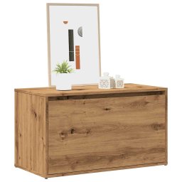 Banca de hol, stejar artizanal, 80x40x45 cm, PAL GartenMobel Dekor