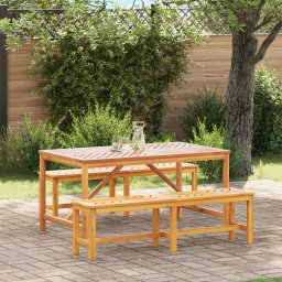 Set masa gradina 3 piese lemn masiv acacia GartenMobel Dekor