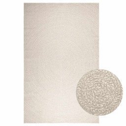 Covor „ZIZUR” crem aspect iuta pentru interior si exterior GartenMobel Dekor