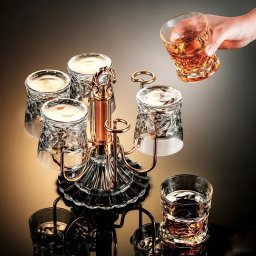 Set 6 pahare whiskey Diamant
