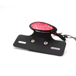 Stop moto led cu suport si iluminare numar