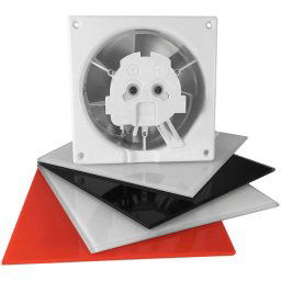 Sisteme de ventilatie dRim FI 100 HS BB ventilator de perete și tavan, senzor de umiditate, rulment cu bile (01-064)