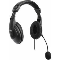 Casti Stereo USB-Headset Over Ear, USB-A Negru