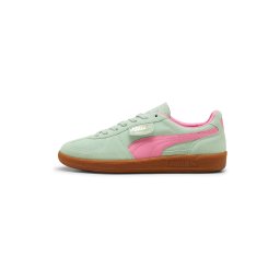 PUMA Sneaker low 'Palermo' auriu / verde mentă / roz deschis