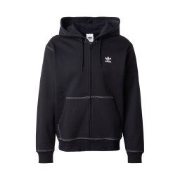 ADIDAS ORIGINALS Hanorac 'ESSENTIALS' negru / alb
