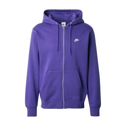 Nike Sportswear Hanorac 'CLUB' albastru violet / alb