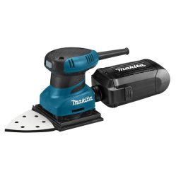 Slefuitor de finisare fara praf 200W 6 hartii de slefuit