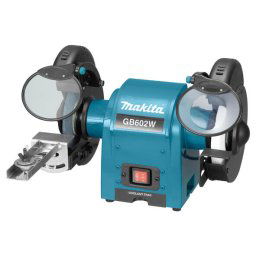 Polizor de banc GB602W bench grinder 2850rpm 250W 150mm Albastru