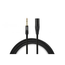 Accesorii Audio Hi-Fi Warm Audio PREM-XLRM-TRSM-3 audio cable 0.9 m 6.35mm TRS XLR Black