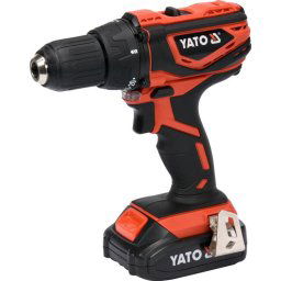 Masina de gaurit si insurubat cu 1 acumulator, Li-Ion, 18 V, 2 Ah, 40 Nm, valiza plastic YT-82782