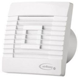 Sisteme de ventilatie Wentylator ścienny 100mm 15W z żaluzją grawitacyjną, wyłącznik pociągany pRestige 100ZG - 01-026