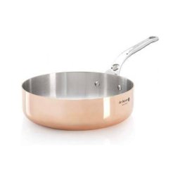 Tigai si seturi De Buyer Prima Matera Sauté Pan Copper/steel 16cm straight ind.