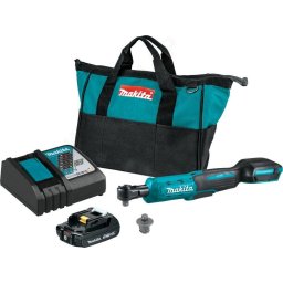 Cheie cu clichet DWR180RA - 1 acumulator, Li-Ion, 18 V, 2 Ah, led iluminare, turatie reglabila