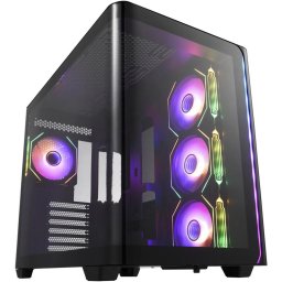 Carcasa Mid Tower Fara sursa FSP M580-BA Negru