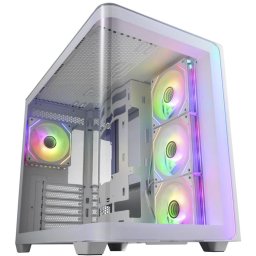 Carcasa Mid Tower Fara sursa FSP M580-WA Alb