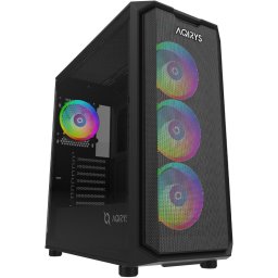 Carcasa Wezen Pro ARGB MiddleTower Fara sursa ATX Black