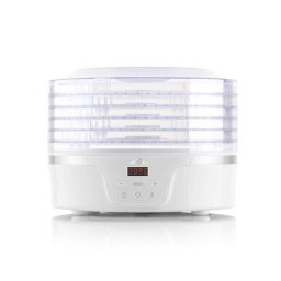Deshidrator Deshidrator de alimente ETA Secca 7301 90000, 380 W, 5 niveluri, 35-70 °C, afisaj LED, alb