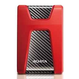 HDD ADATA EXTERN 2.5 USB 3.1 1TB HD650 Red & Black AHD650-1TU31-CRD (timbru verde 0.8 lei)