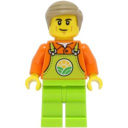 LEGO Minifigures cty1466 - Lucrător feroviar