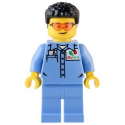 Lego Minifigures cty1538 - Mecanic de garaj tuning