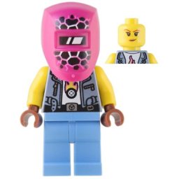 Lego Minifigures cty1539 - Femeie Mecanic Auto
