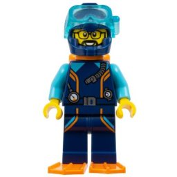 Lego Minifigures cty1656 - Scafandru explorator arctic