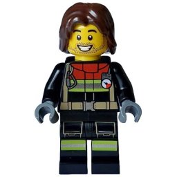 Lego Minifigures cty1714 - Pompier