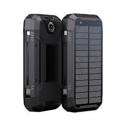 Acumulator extern cu funcție de încărcare fără fir și panou solar Winner Group 20000 mAh 20W PD