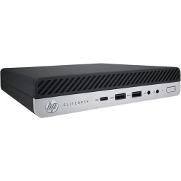 Calculator Refurbished HP EliteDesk 800 G5 Mini PC, Intel Core i5-9500T 2.20 - 3.70GHz, 8GB DDR4, 256GB SSD + Windows 11 Home