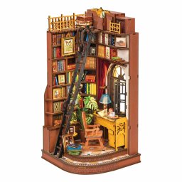 Book Nook, Casuta DIY, Colt linistit de biblioteca, 196 piese